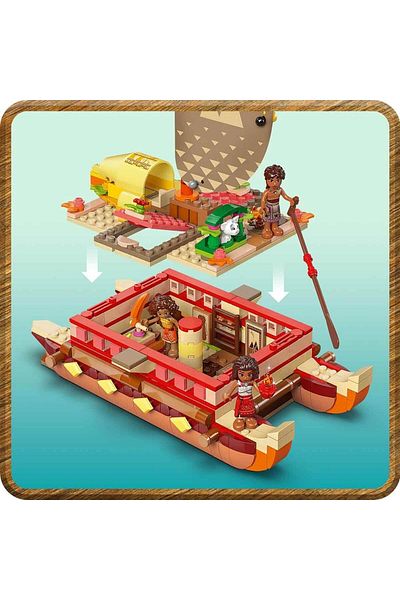 TOYFEST Disney Moana's Adventure Canoe 43270