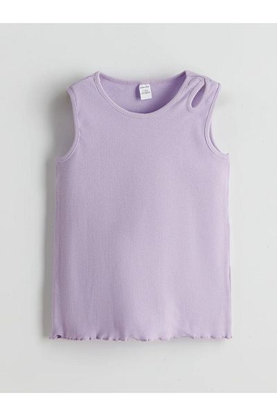 LC Waikiki Lcw Eco Crew Neck Girls' Undershirt and Leggings 2-Piece