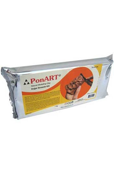 Ponart - كود سيراميك كلاي 1000 جرام الطين