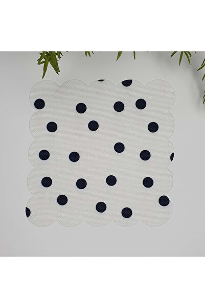 decofav Чорна серветка для коктейлів з лазерним вирізом та чорним візерунком,...