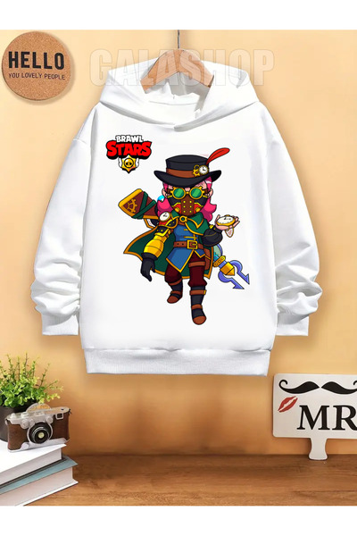 GALASHOP Brawl Stars Children's Cotton Hoodie Mod70