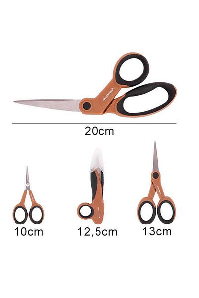 OZN TUHAFİYE Set of 4 Scissors