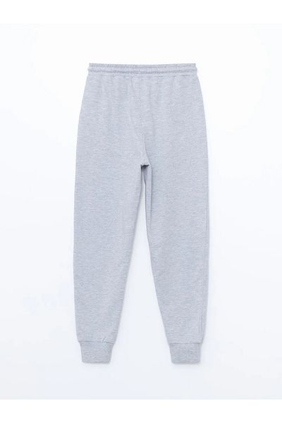 LC Waikiki Lcw Kids Gray Boys Jogger Sweatpants with Elastic Waist