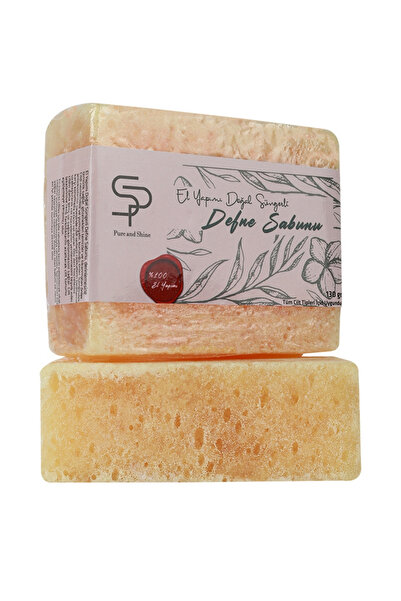 Pureandshine صابون إسفنجي طبيعي مصنوع يدويًا