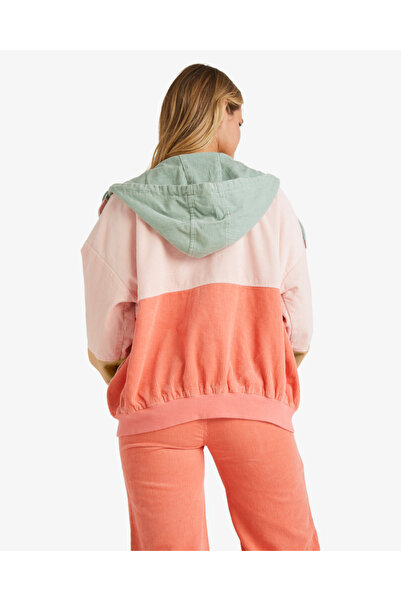BİLLABONG Set The Tone Hooded Corduroy Kadın Spor Ceket