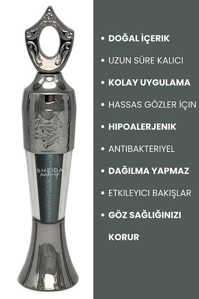 Sheida Dark Gray Kohl Powder