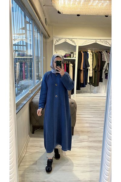Invee Invee 6866 Wool Blended Indigo Cap
