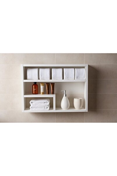 Home Dekoratif Banyo Düzenleyici Rafı | Banyo Rafi | Çok Amaçlı Mutfak Duvar ...