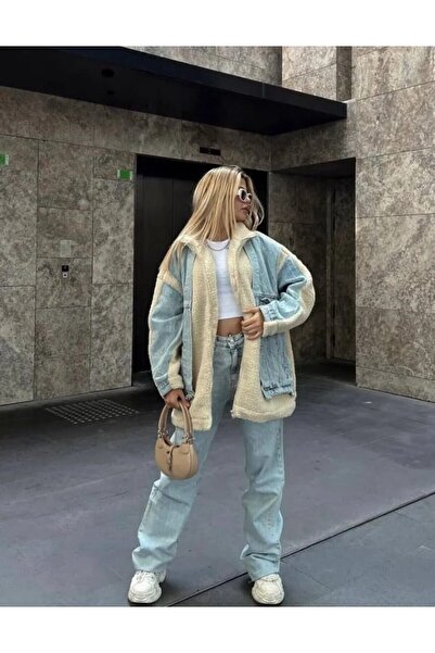 Butic Teddy Jeans Jacket