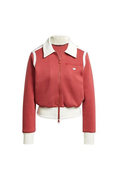 adidas Red Collared Tt Women's Jacket - Jd1925