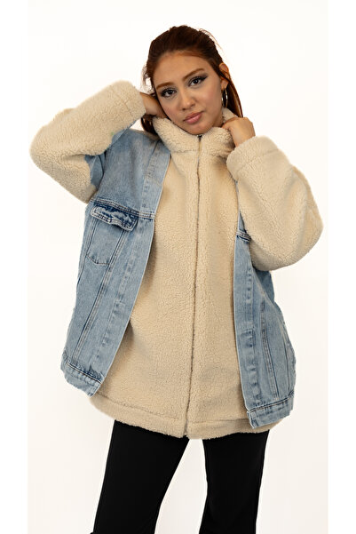 Butic Teddy Jeans Jacket