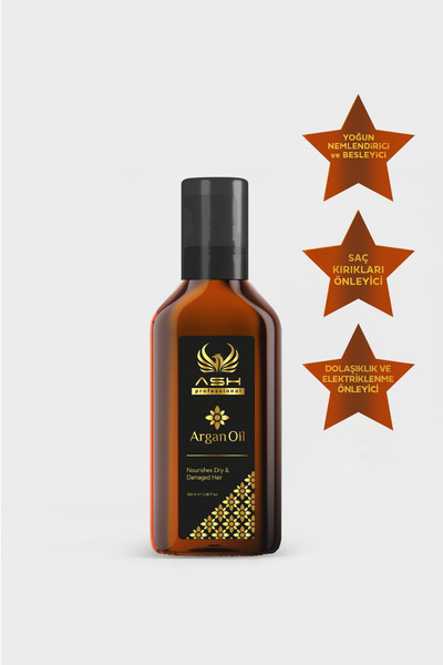 Ash professional ARGAN YAĞI, TARAMA KOLAYLAŞTIRICI,BESLEYİCİ,ELEKTRİKLENME ÖN...