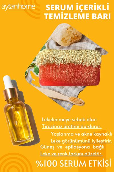 Aytan Home Effective Kojic Acid Soap and Serum Anti-Blemish Medical Soap