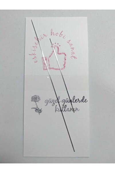 Eskişehir hobi sanat Нанизване на мъниста с игла Karnıyarık 5,5 cm и 10 cm - ...