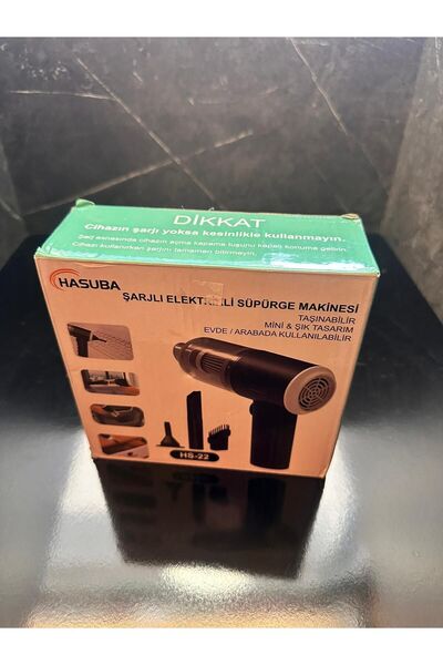 HASUBA 12V ARAÇ İÇİ TEMİZLİK SÜPÜRGESİ