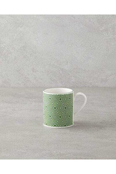English Home Fedal Bone Porselen Kupa 290 ml Yeşil