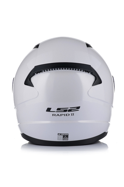 LS2 Rapıd 2 Beyaz Kapalı Motosiklet Kaskı Gold Camlı