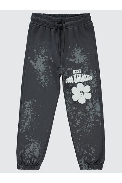 Civil Girls Girl's Sweatpants 6-9 Years Smoked