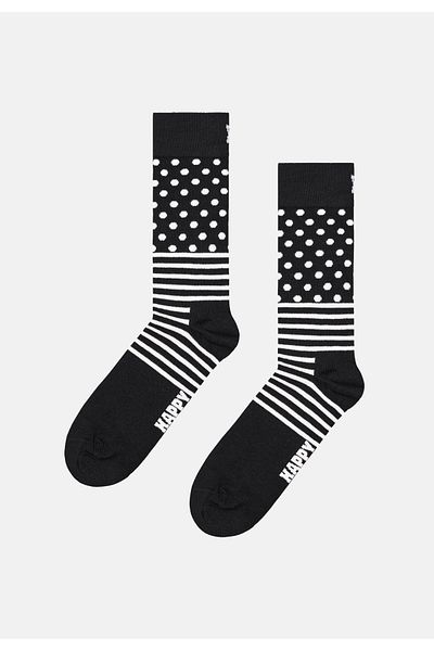 Happy Socks Strümpfe CLASSIC BLACK & WHITE Socken 4er Pack
