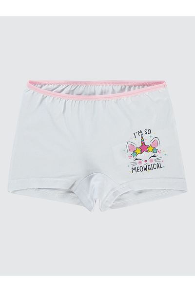 Civil Girls 2-10 Years Old Girls Lilac Boxers Set of 2
