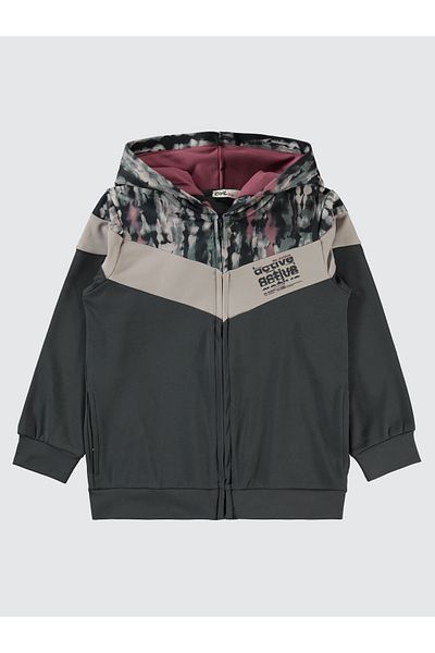 Civil Girls 6-9 Years Girl's Cardigan - Light Smoked