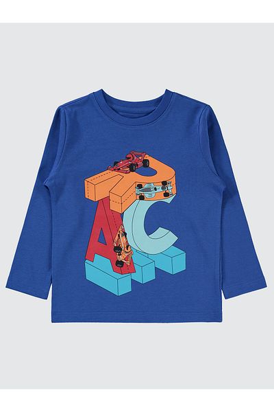 Civil Boys Civilian Boy's Sweatshirt 2-5 Years Saks Blue