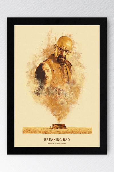 Saturn Breaking Bad Pictură înrămată - Poster de afiș de serie