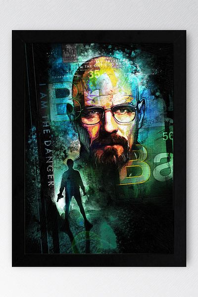 Saturn Breaking Bad Pictură înrămată - Poster de afiș de serie