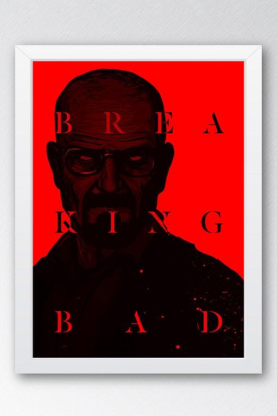 Saturn Breaking Bad Pictură înrămată - Poster de afiș de serie