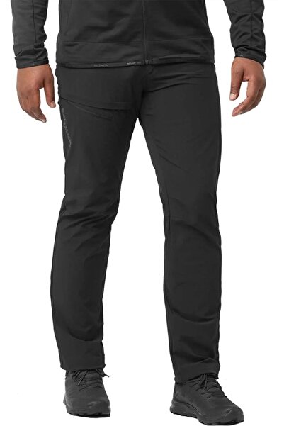 Salomon LC2106 Wayfarer Ανδρικό παντελόνι κάμπινγκ εξωτερικού χώρου ΜΑΥΡΟ