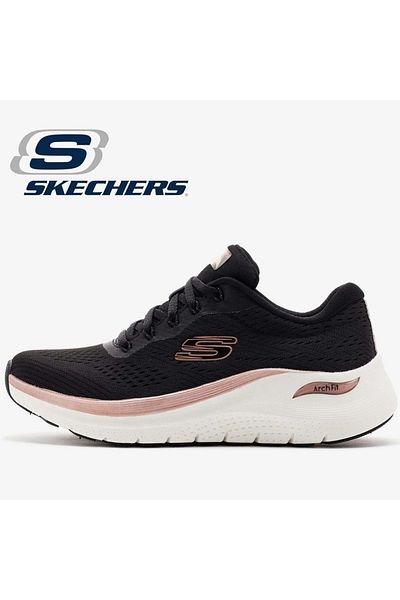 SKECHERS Arch Fit 2.0 - Glow the Distance 150067   Unisex Sneakers Black-Pink