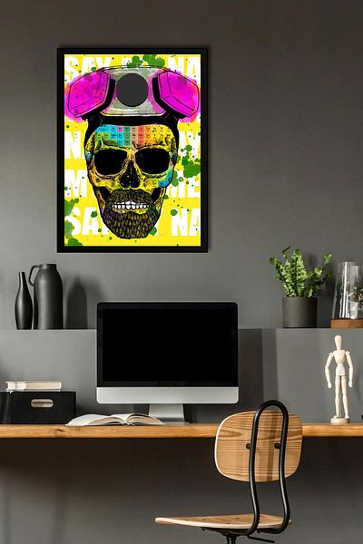 Saturn Breaking Bad Pictură înrămată - Poster de afiș de serie