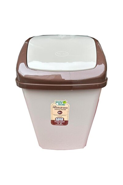 Polytime Sallanır Kapak Ofis Banyo Mutfak Bahçe Çöp Kutusu Kovası - 10 Litre ...