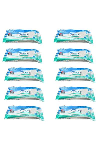 incifresh İnci Fresh Islak Vücut Temizleme Havlusu Mendil - Vitamin E + B5 - ...