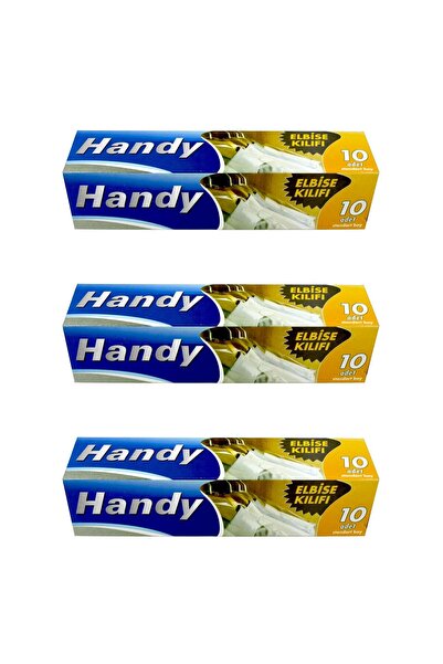 Handy Vakumsuz Şeffaf Giyisi Elbise Ceket Mont Askı Kılıfı Poşeti Torbası - 1...