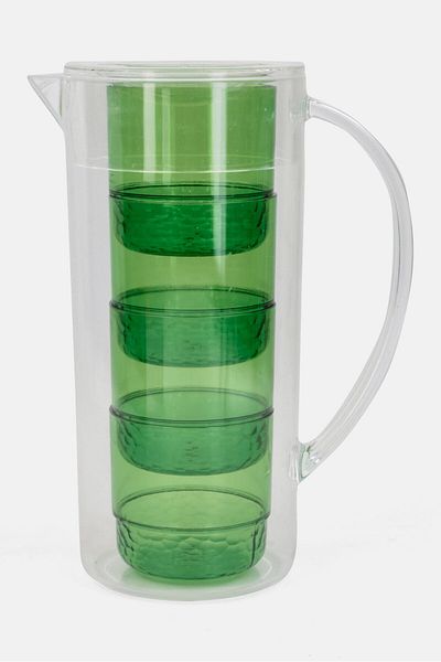 Phantom Chef 5pcs Water Pitcher Set, Transparent