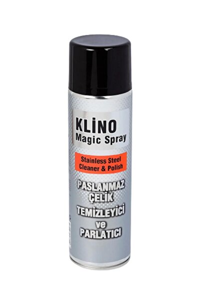 Klino Magic İnox Paslanmaz Çelik Metal Krom Nikel Çok Amaçlı Yüzey Temizleyic...