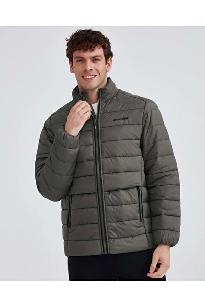 SKECHERS M Outerwear Padded Jacket Coats S231242 Men's Casual Coats Khaki