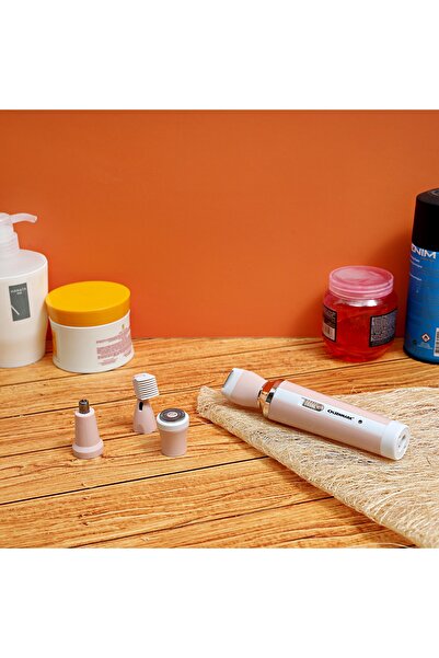 Olsenmark 4 In 1 Ladies Shaver Suit - Portable Rechargeable Ladies Epilator