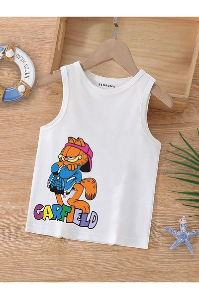 BENROMA 1 tricou este un cadou pentru achiziții de 6 și mai sus în coș - Tricou fără mâneci pentru copii cu imprimeu cu personaje de desene animate