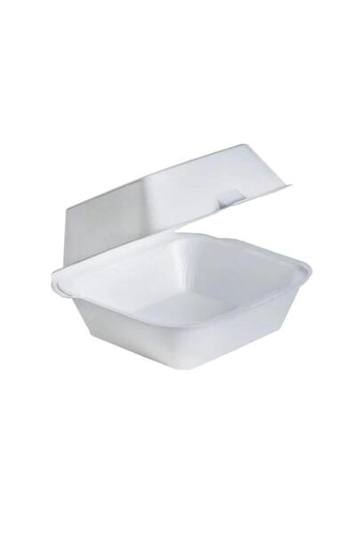 DAĞYÜCE Dağyüce Tek Kullanımlık Köpük Hamburger Kapaklı Kase Kutu - 15x15x8 C...