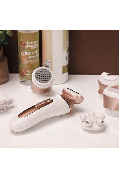 Olsenmark 5-IN-1 Epilator Kit- OMLS4033| Two Speed Control