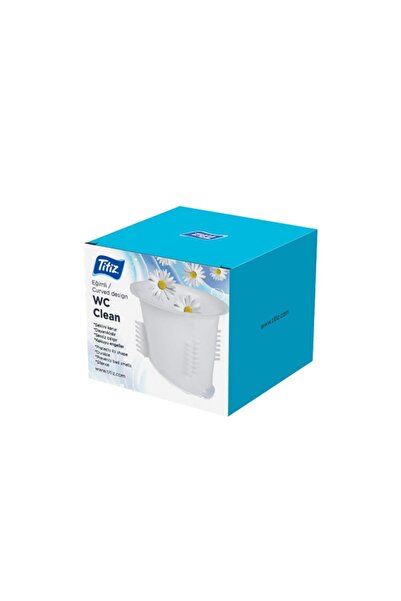 Titiz TP-120 Plastik Wc Matik Tuvalet Kapağı - Tek Kapaklı Koku Önleyici - Be...