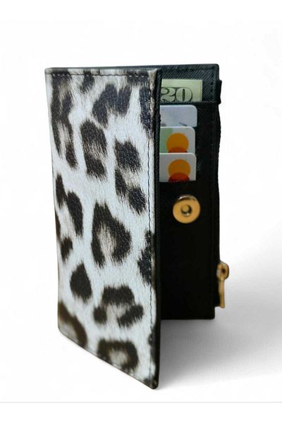 LEXA Γυναικείο πορτοφόλι με σχέδιο Leopard
