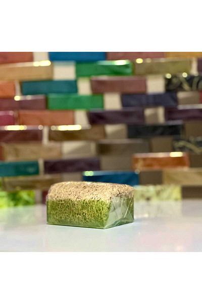 SABUNCU BABA Aloevera Soap with Natural Pumpkin Fiber