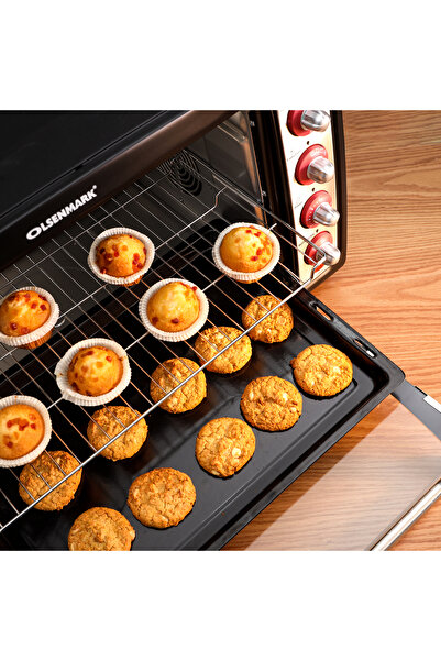 Olsenmark OMO2184 Electric Oven with Convection & Rotisserie, 75L