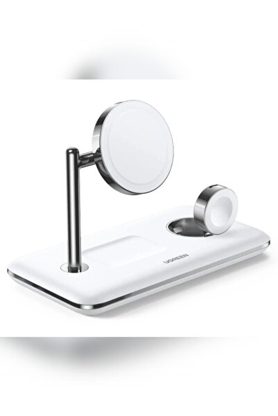 Ugreen 3'ü 1 Arada MagSafe 25W Kablosuz Şarj Standı - 90326