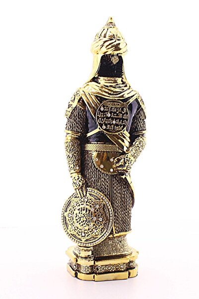 Lexi Bella 3 Boyutlu Büyük Boy 32Cm Zırhlı Cevşen Ayetli Asker Gold Biblo Pol...