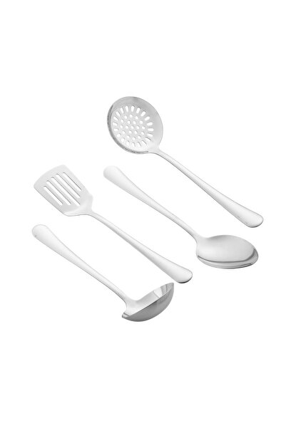 Dania A set of stainless steel spoons, consisting of 4 pieces