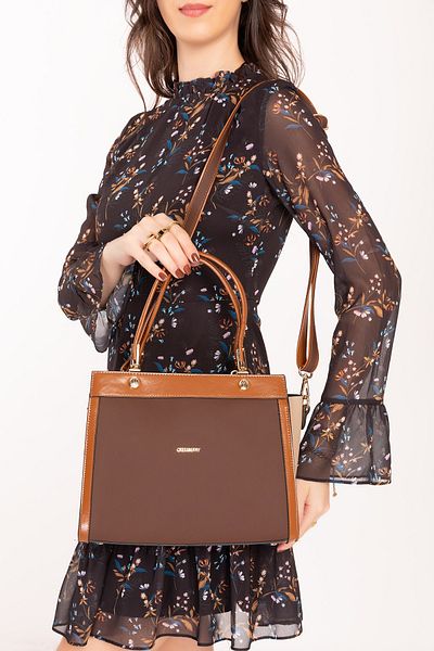 Gondol Women's Daily Stylish Hand and Shoulder Bag Cr.56118